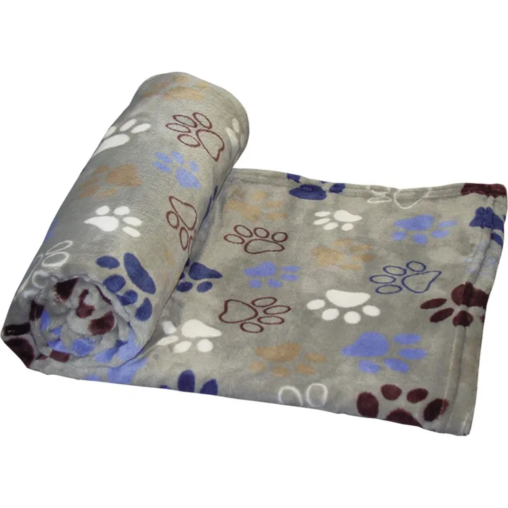 Nobby Fleece Plaid LISSI Classic hellgrau