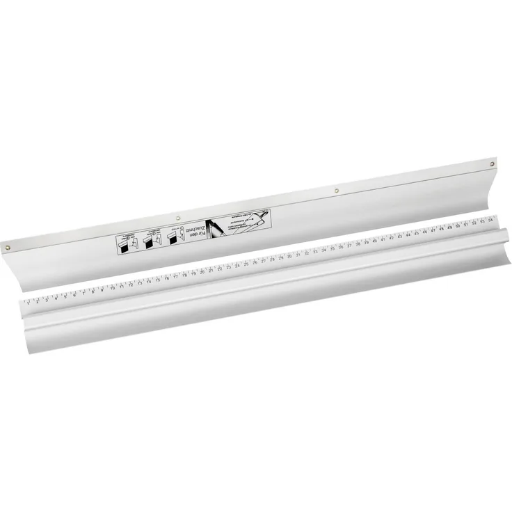 Dreikantschiene und Anpressprofil 58,5 cm