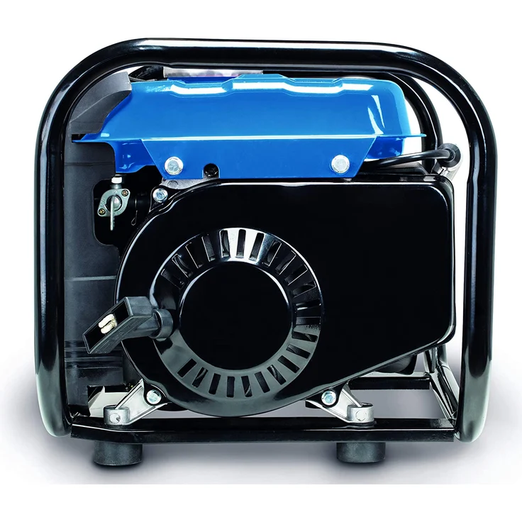 Scheppach Benzin Stromerzeuger SG1000 2-Takt Generator Notstromaggregat max.700W 1 x 230 V 4 l 63 ccm luftgekühlt Seilzugstart Dauerleistung 0,65 kW – Bild 5
