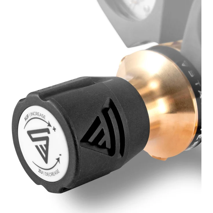 STAHLWERK Druckminderer für ARGON /CO2 / Mischgas / Schutzgas bis 200 Bar und 32 L/Min. für WIG / MIG / MAG Schweißgeräte, massive Bauweise, hergestellt nach DIN EN ISO 2503 – Bild 4