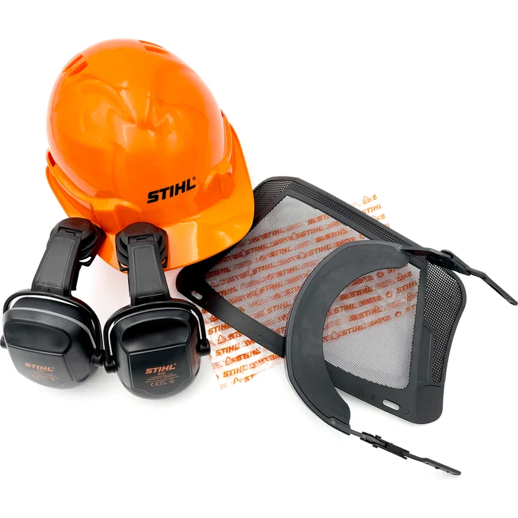 STIHL Helmset FUNCTION BASIC 00008880810 Visier Gehörschutz Forsthelm – Bild 2