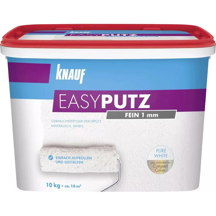 Knauf EasyPutz 1 mm fein schneeweiß - 10 kg
