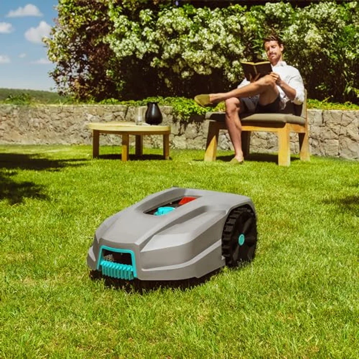 Cecotec GrassHopper 800 Connected, Mähroboter für Rasenflächen bis 800 m², variabel einstellbare Schnitthöhe 20-60 mm, Smart Home-kompatibel, leiser Betrieb 55 dB – Bild 11