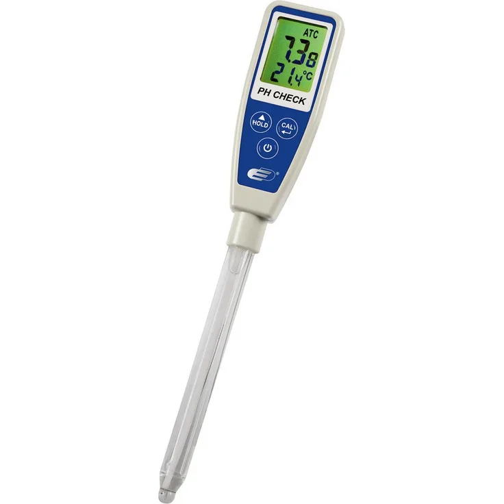 TFA Dostmann PH CHECK G pH-Messgerät mit Stabelektrode aus Glas, spritzwassergeschützt