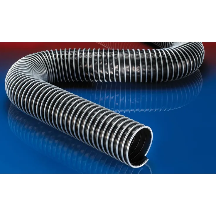 NORRES PE-Klemmprofilschlauch CP PE 457 EC, flexibel und chemikalienbeständig, Innen-Ø 55 mm, Außen-Ø 67 mm, Länge 6 m