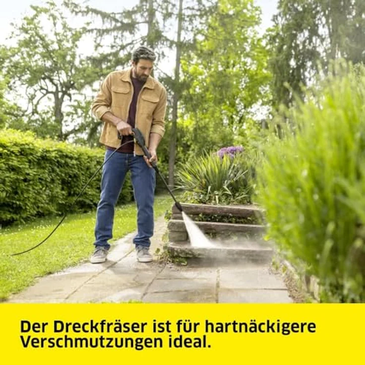 Kärcher Hochdruckreiniger K 4 Classic Car, kompakt und leistungsstark, mit Car Kit in Rot – Bild 6