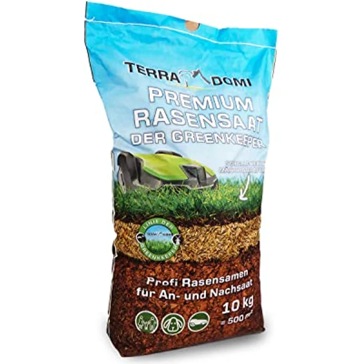 Premium Rasensamen für An- & Nachsaat I strapazierfähige und robuste Rasensaat der Greenkeeper10 kg – Bild 3