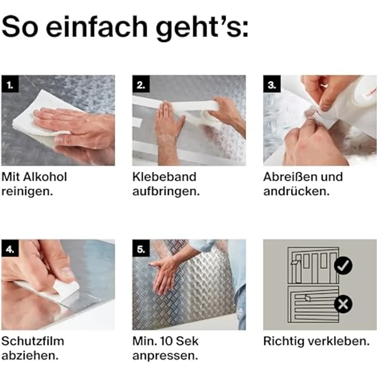 Fischer Montageband Doppelseitig zum Kleben und - Preisvergleich – Bild 4