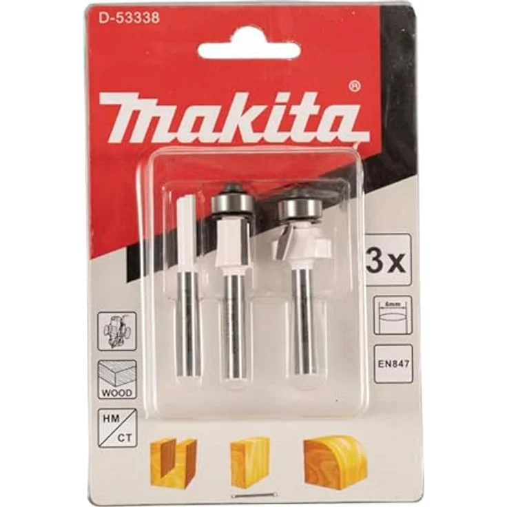 Makita Fräser-Set 3tlg. - Preisvergleich – Bild 2