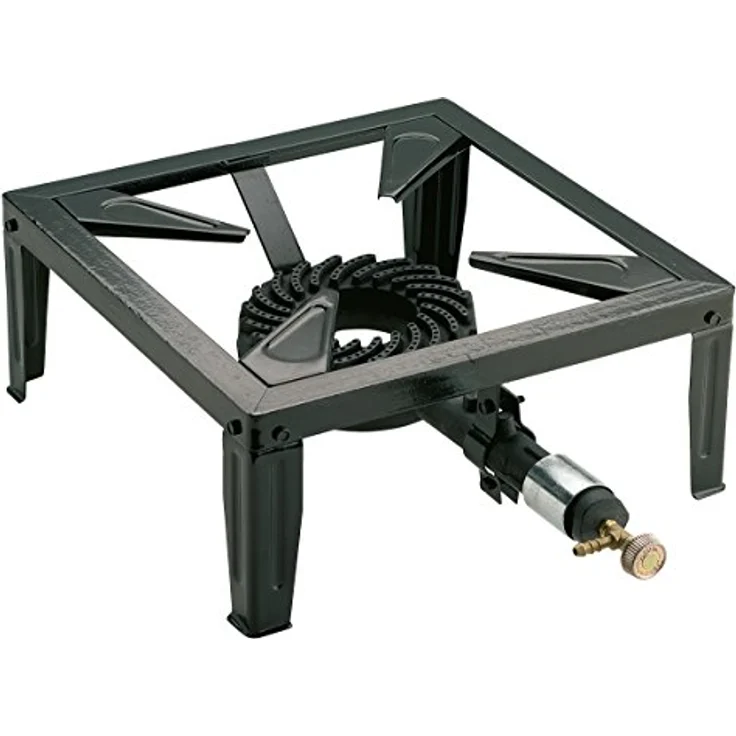 CAO KEMPER, tragbarer Gaskocher mit 8600 Watt Brennleistung, Gusseisen, 3,8 kg – Bild 1