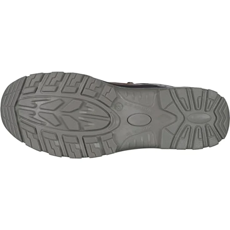 LEIBWÄCHTER L3310 Parma Halbschuh S3, braunes Crazy-Horse-Leder, Fiberglas-Zehenschutzkappe, atmungsaktives Mesh-Innenfutter, rutschhemmende PU-Laufsohle – Bild 7