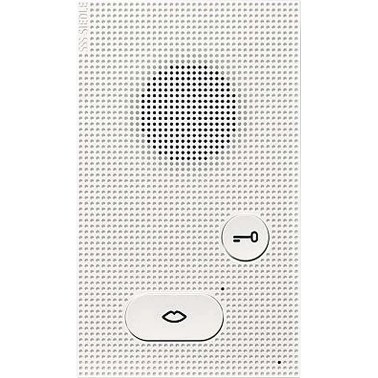 Siedle Video-Türsprechanlage Söhne Audio-Innenstation Basic, freisprechstation mit klarem Design und hervorragender Akustik, Aufputzmontage