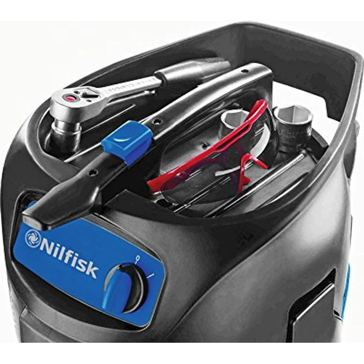 Nilfisk ATTIX 30-11 PC, Gewerbesauger, blau, 107413592 – Bild 3