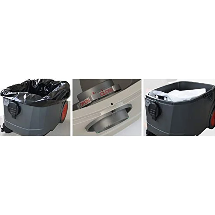 Starmix Nass- und Trockensauger iPulse M-1635 Safe, hochwertiger Sicherheitssauger für Baustelle und Werkstatt (1600 Watt, 35 L) – Bild 4