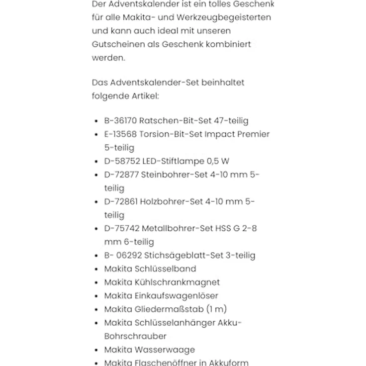 Makita Werkzeug GmbH Werkzeugtasche Makita Transporttasche 400 x 220 x 240 mm (LxBxH) 1914G3-9, passend für Akku-Rührgerät und Schleifer, schwarz – Bild 3