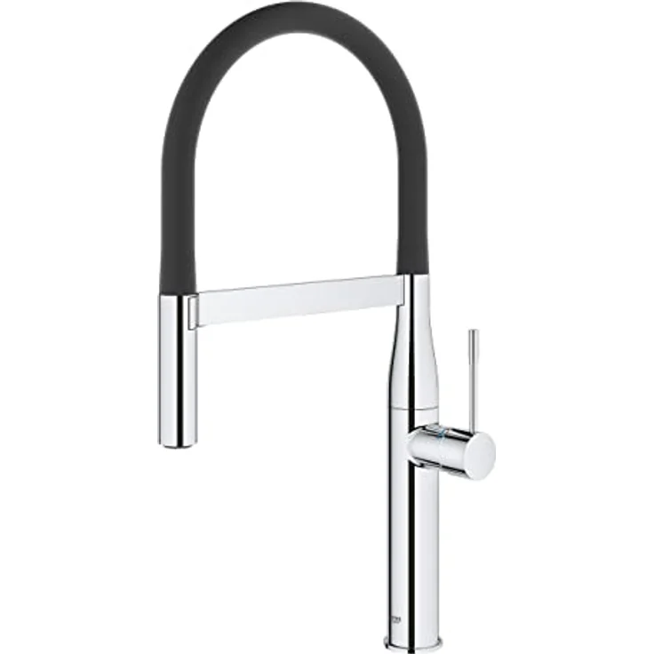 Grohe Essence Einhand-Spültischbatterie mit ausziehbarer Profibrause, Chrom – Bild 3