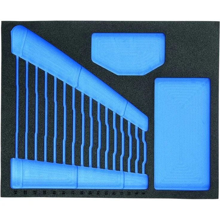 Gedore Ei-ts CT2-7 Check-Tool-Modul leer, 35 mm Höhe, 390 mm Länge, 316 mm Breite, 0,14 kg Netto-Gewicht