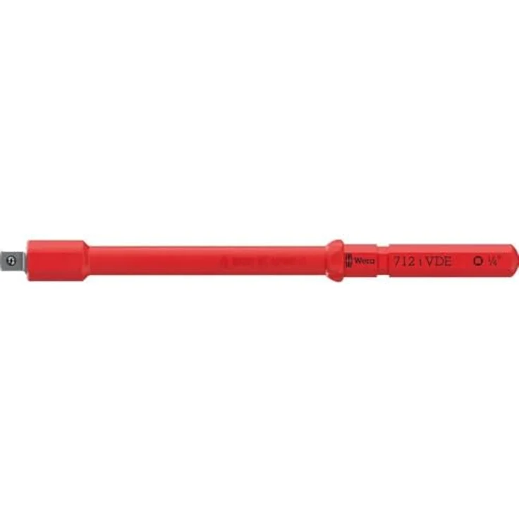 Wera Kraftform Kompakt A VDE 712 i SB Adapterklinge, isoliert, 1/4" Steckschlüsseleinsätze, 154 mm, für sicheres Arbeiten bis 1.000 Volt – Bild 5