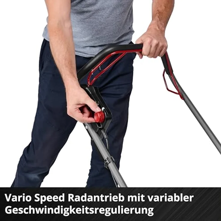 Einhell GC-CM 36/46 S Li BL, Akku-Rasenmäher für Flächen bis 500 m² mit bürstenlosem Motor und 50-Liter-Grasfangkorb – Bild 7