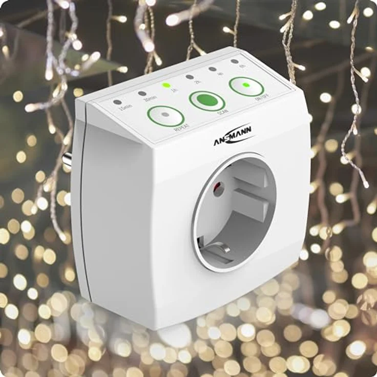 ANSMANN AG Zeitschaltuhr Energiespar-Steckdose, Countdown Timer, Countdown-Funktion – Bild 3