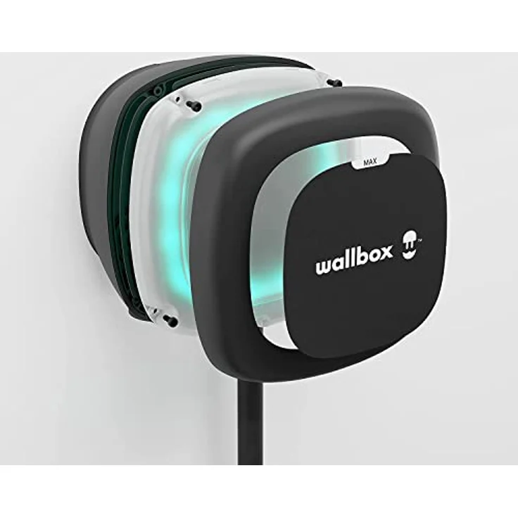 Wallbox Pulsar Max 22kW, Elektroauto Ladestation, Schwarz – Bild 2