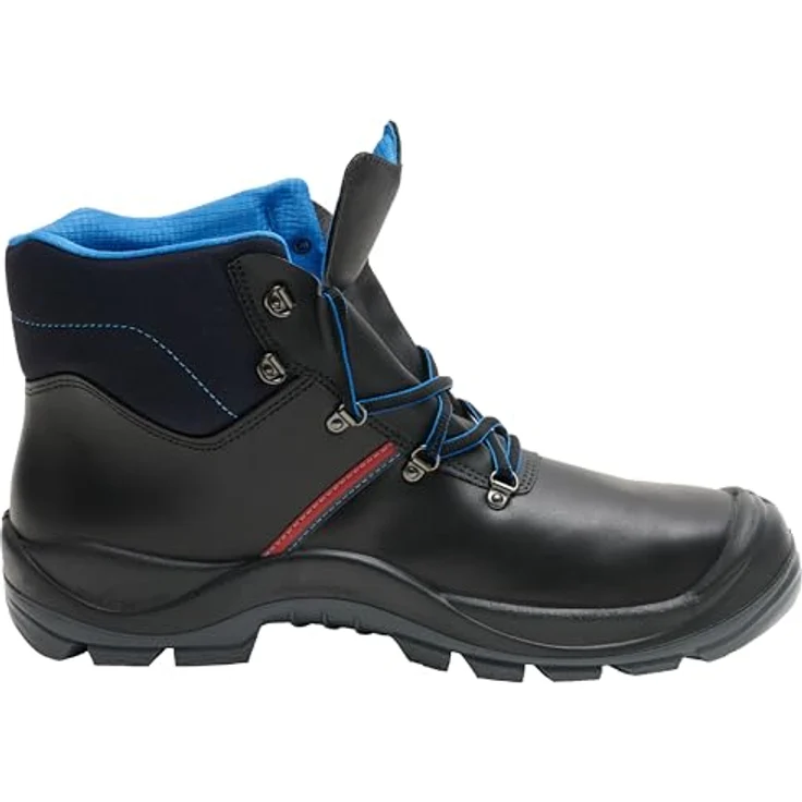 Atlas Anatomic Bau 500, Knöchelhoher Sicherheitsschuh S3, Waterproof-Glattleder, Gr. 44, mit Stahlkappe und SRC-Zertifizierung – Bild 6