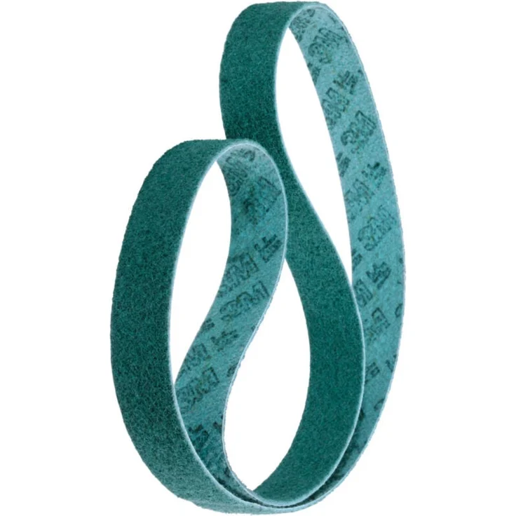 3M Vlies-Schleifband (a) sc-bl, 50x2000 mm, Körnungsvergleich 280, blau, für gleichmäßiges Oberflächenfinish und hohe Standzeit