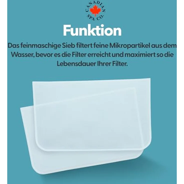 Canadian Spa Company Glacier Filterset, 2er Pack für Whirlpools mit Silberionen und antimikrobiellem Schutz – Bild 5