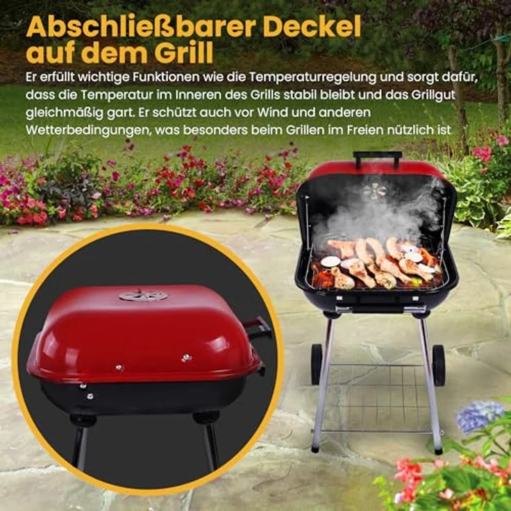 Extralink Holzkohlegrill Home GL-624 – Bild 3