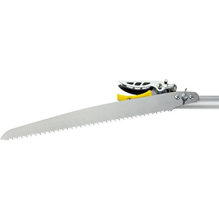 DEMA Alu Teleskop Astschere & Baumschere, 6-stufige Längenverstellung bis 120 cm, ergonomischer Handgriff drehbar, 1,24 kg – Bild 4