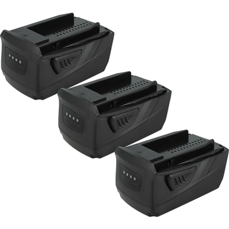 vhbw 3X Akku kompatibel mit Hilti ST 1800-A22, 5000 mAh, Li-Ion, 21,6 V, hochwertig verarbeitet, langlebig, 3er Set – Bild 1