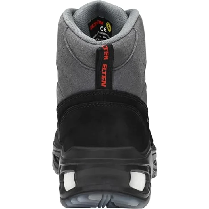 Elten Sicherheitsschuhe S3 MILES Mid ESD, Sicherheits-Schnürstiefel aus Rindleder, Gr. 42, rutschfeste TPU/PU-Sohle, atmungsaktives Futter – Bild 5