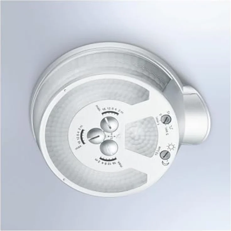 Steinel Bewegungsmelder sensIQ S schwarz, 2000 W, 300°|20 m Sensor, in 3 Richtungen einstellbar, Unterkriechschutz – Bild 4