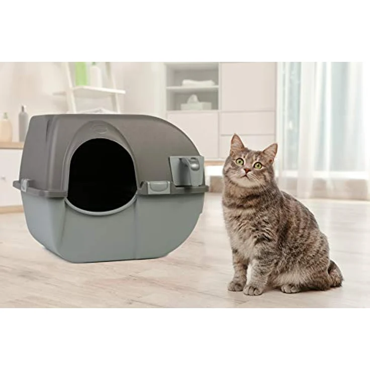 Katzentoilette Sageking Roll n Clean braun/grau braun/grau – Bild 2
