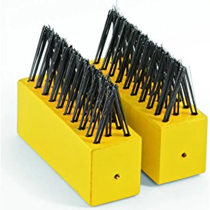 WOLF Garten WOLF-Garten - Unkrautbürste Doppelpack multi-star® FB-ME NEU2018, Rot, 17x12x5 cm; 73AZB001650