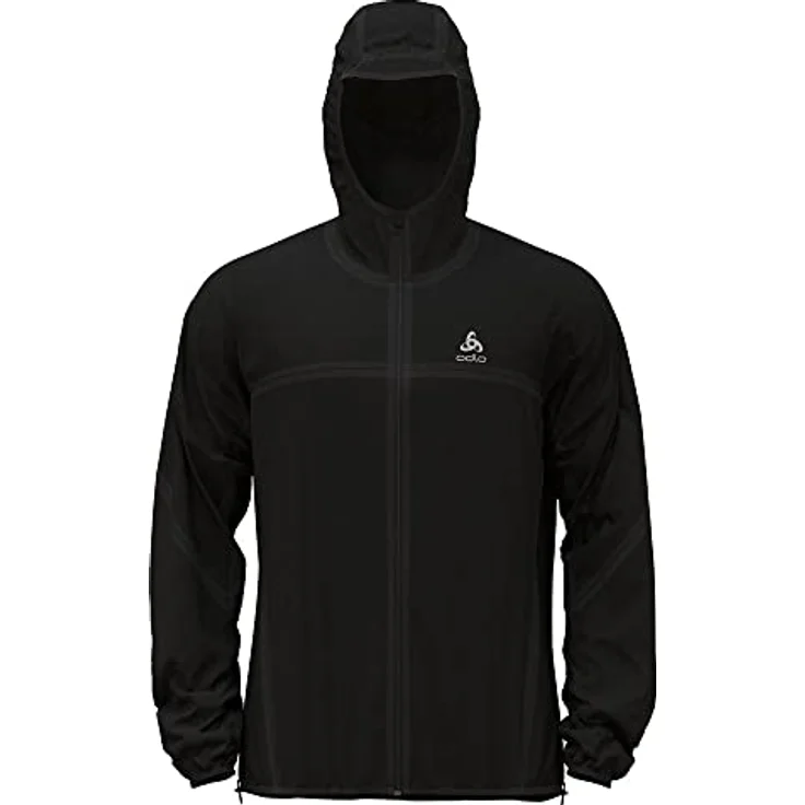 Odlo X-Alp Performance, Herren Laufjacke, wasserdicht, leicht, Schwarz, S – Bild 3