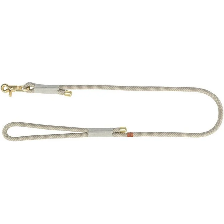 TRIXIE Hundeleine Soft Rope Leine grau/hellgrau, angenehm weich und langlebig – Bild 1