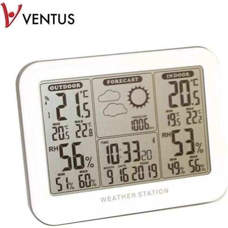 NSH Nordic VENTUS WA120, Wetterstation mit präziser Wettermessung und vielseitigen Funktionen