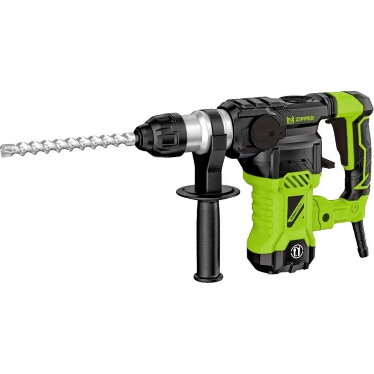 ZIPPER Bohrhammer ZI-BHA1500DN SDS-Plus-Bohrhammer 230 V 1500 W mit Zubehör, in, 1500 W, 230 V
