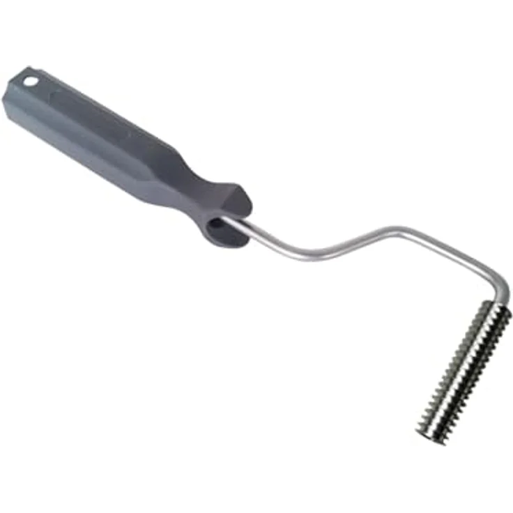 DD Composite Lackroller Querrillen Entlüftungsroller, 12x50 mm, universal für faserverstärkte Nasslaminate, aluminium, leicht und chemikalienbeständig – Bild 3