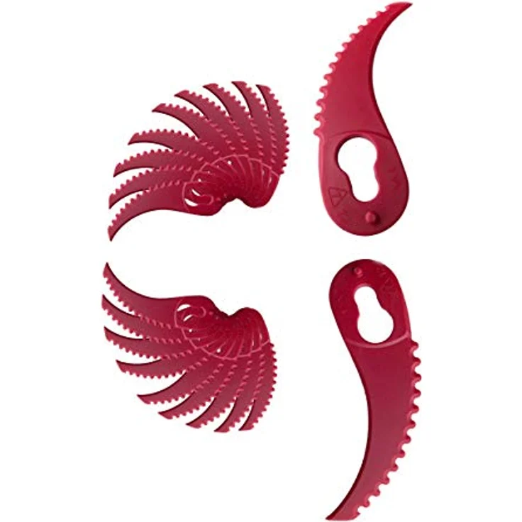 Fanztool Rasenmähermesser Rasentrimmer-Zubehör Rasentrimmermesser für Rasentrimmer 20Stk. Ersatzmesser-Set, Fanztool – Bild 2