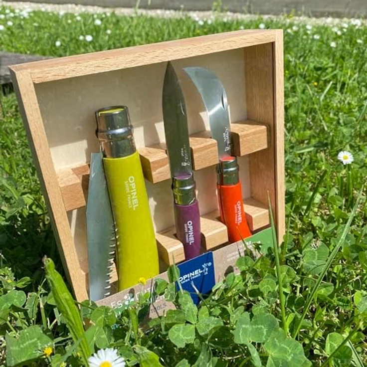 Opinel Garten-Set 3-teilig, bunt Freizeitmesser – Bild 5
