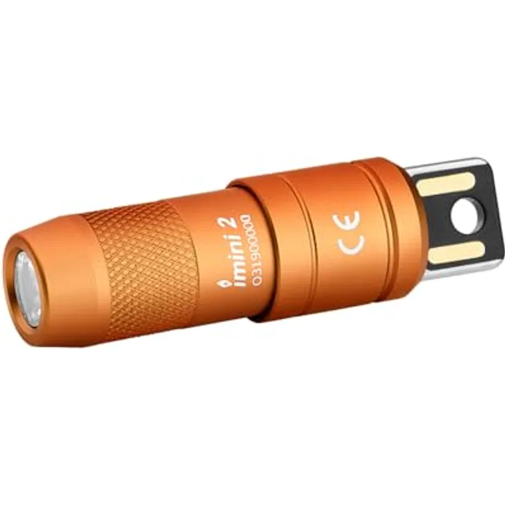 OLIGHT IMINI 2, 50 Lumen LED-Schlüsselanhänger Taschenlampe in kaltweiß, fallfest bis 1,5 Meter