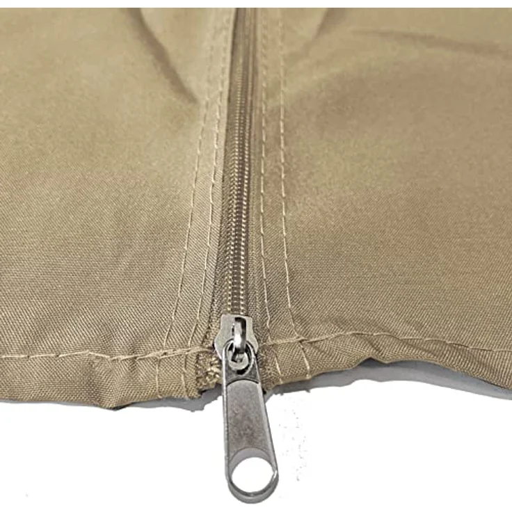 Quick Star Pavillonseitenteil Rank, sandbeige, 300x400 cm mit Fenster, für Garten und Terrasse, 3 Elemente – Bild 5