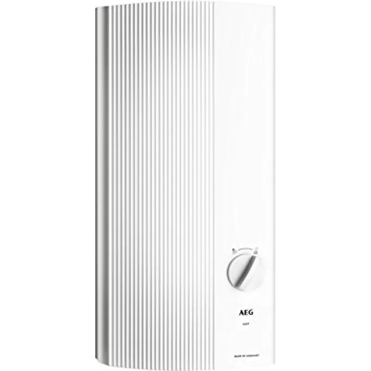 AEG DDLE EASY 21 kW, elektronischer Durchlauferhitzer mit 2 Festtemperaturen 42°C & 55°C, VDE geprüft, für Untertisch- und Übertischmontage
