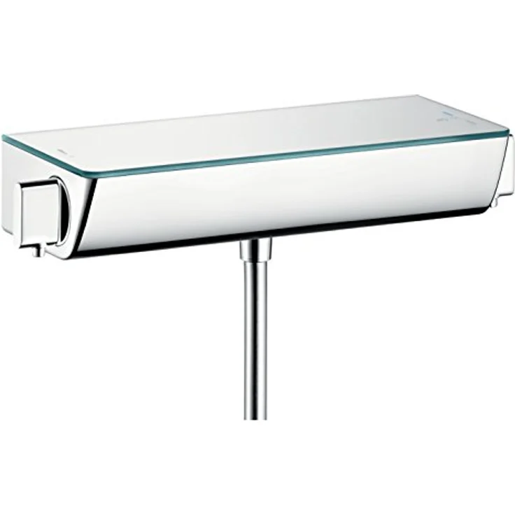 hansgrohe Ecostat Select Aufputz Duschthermostat, für 1 Funktion mit Adapter zur Renovation, Chrom – Bild 2