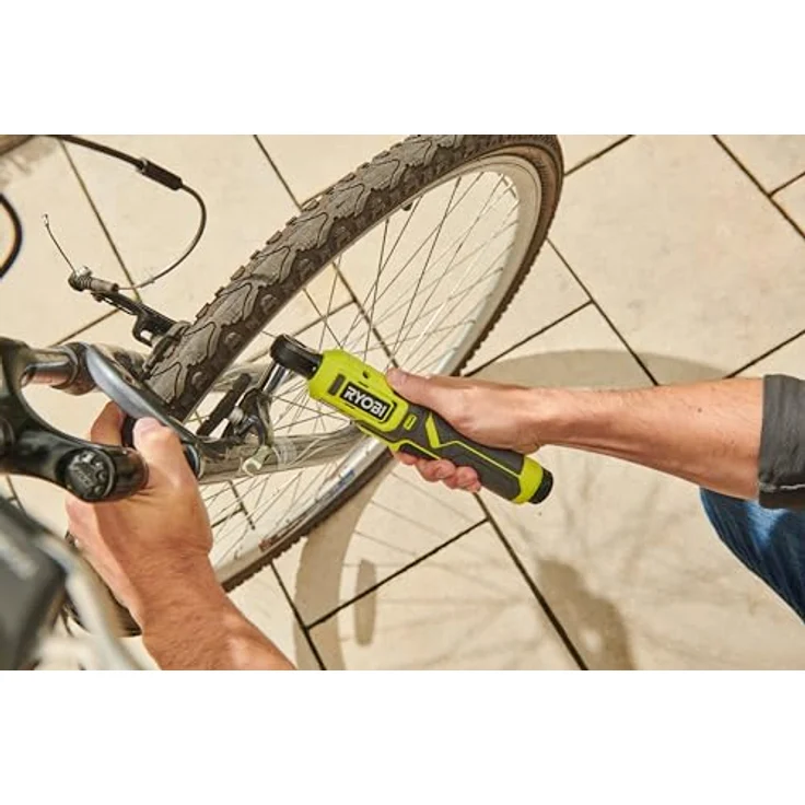 Ryobi Akku-Ratschenschrauber RR14W4-0, 4 Volt, 8 Nm Drehmoment, LED-Beleuchtung, ohne Akku und Ladekabel – Bild 6