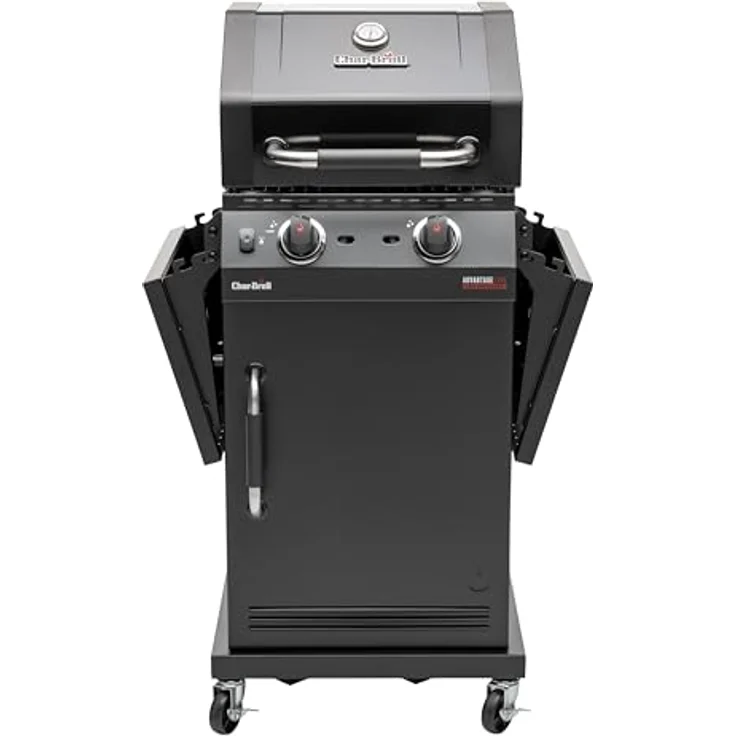 Char-Broil Advantage CORE B 2-Brenner Gasgrill, TRU Infrared Technology, klappbare Seitenablagen – Bild 4