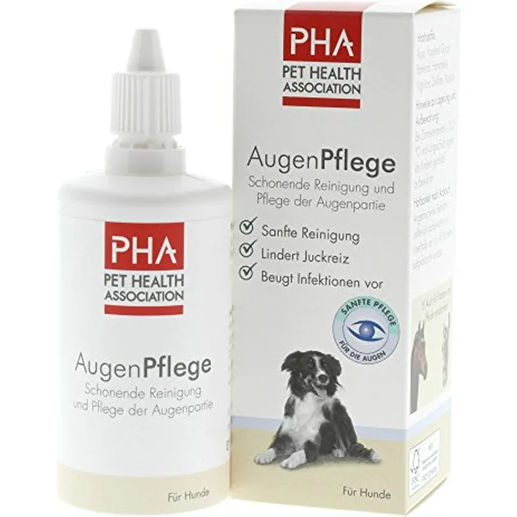 PHA Hund, Reinigung und Pflege der Augenpartie, Tropfen, AugenPflege, 100 ml