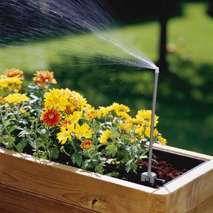 GARDENA Micro-Drip-System Endstreifendüse: Feinsprühende Sprühdüse zur Bewässerung langer, schmaler Bereiche, bis 2.75 m, 5 Stück (1372-20) – Bild 3